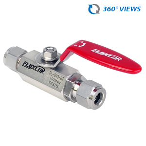 [FLUXLOK] 락타입 볼밸브 Lok Type Hexa ball Valve