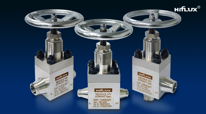 hiflux welding type needle valve